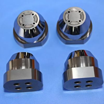 Four-hole Coaxial ±0.003mm Precision Positioning Base with Zero Magnetic Interference for Semiconductor Packaging