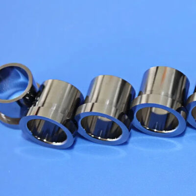 Non-Magnetic Tungsten Carbide Sleeve with High Wear Resistance and Precision Ground WC-Ni Alloy Ring for Sensitive Applications