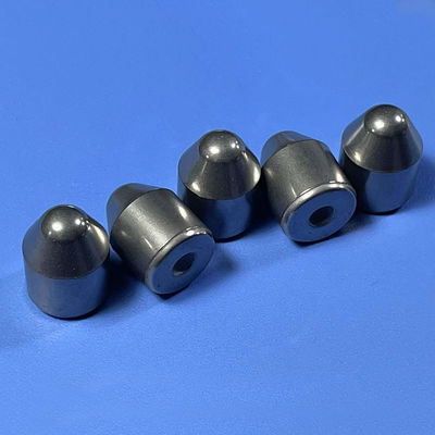 গুণ  Tungsten Carbide Conical Inserts For Medium And Low Pressure DTH Drilling কারখানা