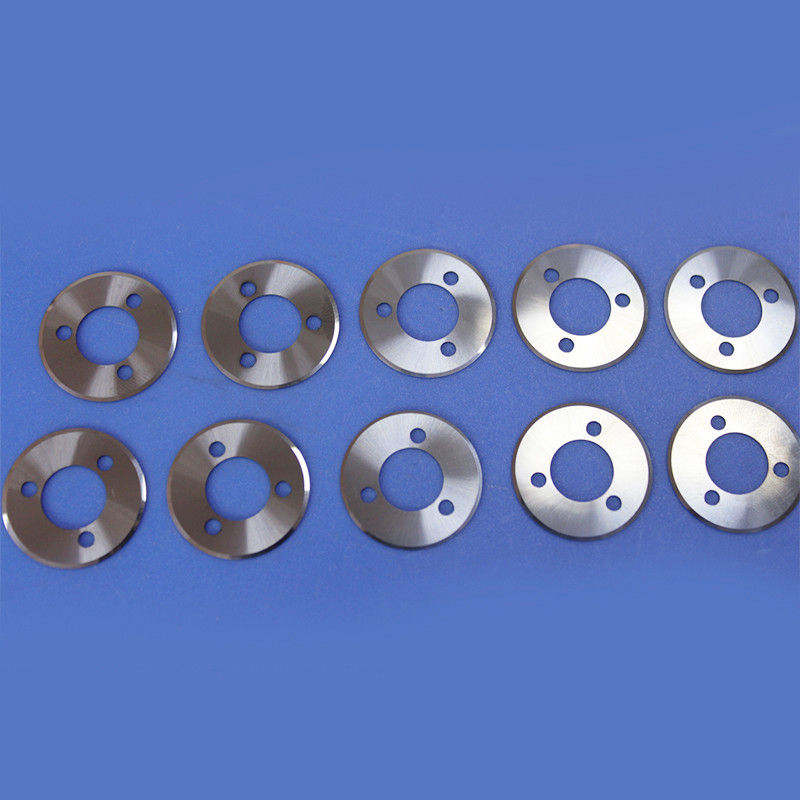 Customized Precision Tungsten Steel Blade Round Shape High Hardness