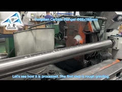 0.01 গোলাকারতা টংস্টেন মেশিনিং কার্বাইড রডস মিলিং উৎপাদন